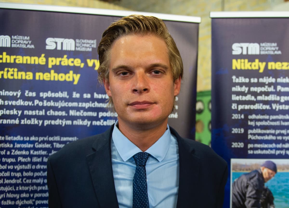 David Púchovský v roku 2021. Foto Veselský/TASR